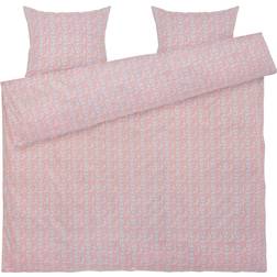 Juna Pleasantly Bed Set Duvet Cover Pink, Blue (220x)