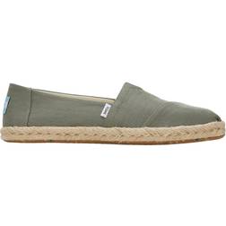 Toms Alpargata Rope Vetiver Grey Women's Shoes Green