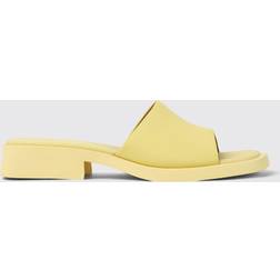 Camper Flat Sandals Woman colour Yellow