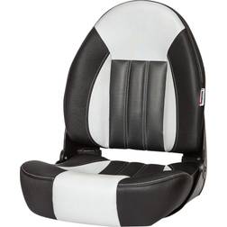 Tempress 68453 Probax High-Back Orthopedic Boat Seat Black/Gray/Carbon