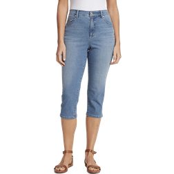 Gloria Vanderbilt Amanda Capri Jeans - Pico Whiskers