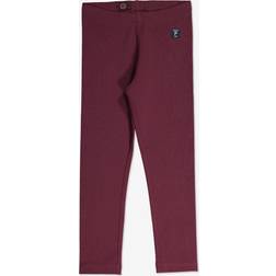 Polarn O. Pyret Baby Organic Leggings - Burgundy (60482481-853)