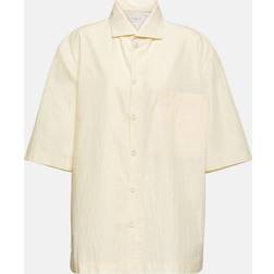 LEMAIRE Camp Collar Shirt - Ecru