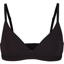 SKIMS Fits Everybody Crossover Bralette - Onyx