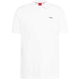 Hugo Boss Donos Polo Shirt - White/Black