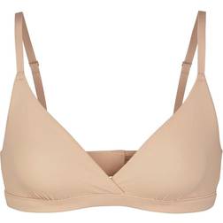 SKIMS Fits Everybody Crossover Bralette - Clay