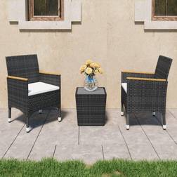 vidaXL Garden patio Bistro Set