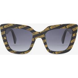 Moschino Aus Acetat Allover Logo