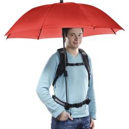 Walimex Pro Swing handsfree Regenschirm rot mit Tragegestelll 17916
