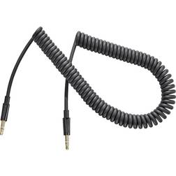Insignia 9-Foot Coiled Cable with Premium 3.5mm Connectors