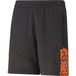 Puma individualCUP Trainingsshorts Kinder black/ultra orange