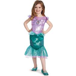 Disguise Ariel Toddler Classic Costume, 3T-4T