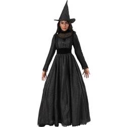 Women's deluxe dark witch costume