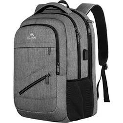 Matein Travel laptop backpack grey