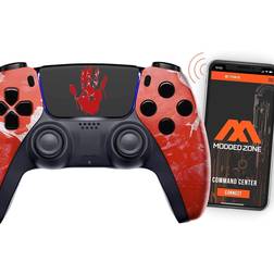 ModdedZone bloody hands smart rapid fire pro controllerfor ps5 fps