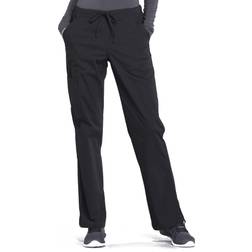 Cherokee Cherokee Workwear Professionals Women Scrubs Pant Mid Rise Straight Leg Drawstring WW160