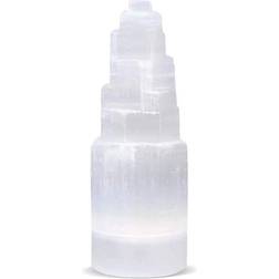 WBM Selenite Skyscraper Tower Natural Healing Crystal Stone Perfect Gift Without Cord 5-7lbs