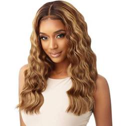 Outre Melted Hairline HD Lace Front Wig Mikaella #1 Jet Black