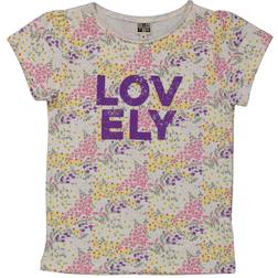 Bon Ton Toys girls lovely floral organic t-shirt