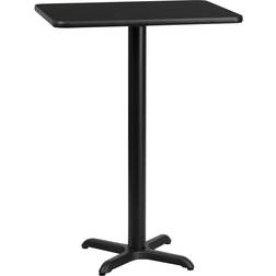 Flash Furniture XU-BLKTB-2430-T2222B-GG Bar Table