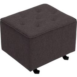 Delta Children Emma Diamond Tufted Gliding Ottoman