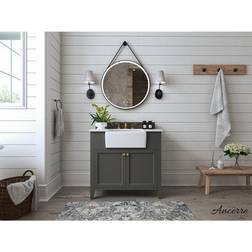 Ancerre Adeline 36 20.1 D Bath Vanity Sapphire Marble Vanity Top