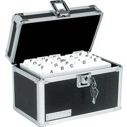 Vaultz Locking Index Card Box