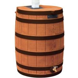 Good Ideas 40 Gallon Rain Wizard Darkened Rib Rain Barrel