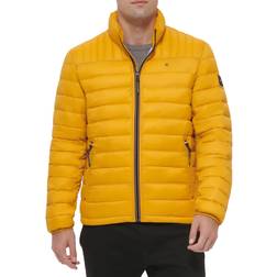 Tommy Hilfiger Men's Quilted Puffer Jacket - Yellow