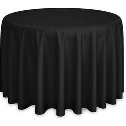 Lann's Linens 20 Premium 132' Tablecloth Black