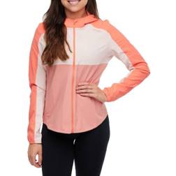 2XU Aero Jacket - Hyper Coral/Rosette Reflective