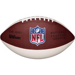 Wilson NFL Autograph Football-Brown/White