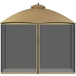 Aoodor COWVIE Gazebo Netting Screen Replacement Universal 4-Panel