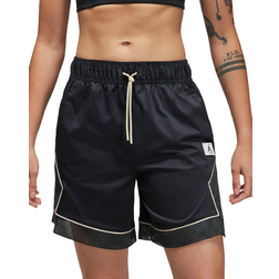 Nike Jordan Essentials Women's Diamond Shorts - Black/Dark Smoke Grey/Sand Drift