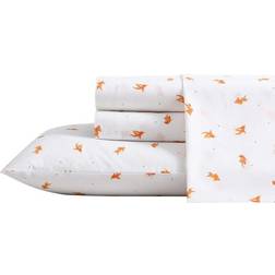 Poppy & Fritz Goldfish Twin XL Bed Sheet Orange, White (243.84x167.64)