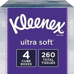 Kimberly-Clark Ultra Soft Facial Tissues, 65 Count