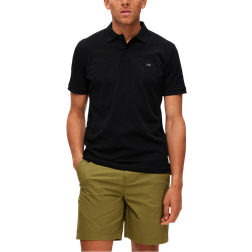 Selected Homme Classic Polo Shirt - Black