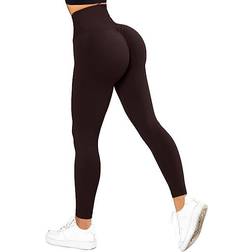 Suuksess Seamless Scrunch Leggings - Deep Brown