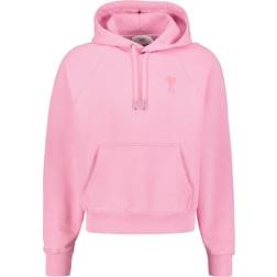 Ami Paris Tonal ADC Hoodie - Candy Pink