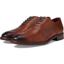 Johnston & Murphy Big Tall Conard Cap-Toe Dress Shoes Tan tan