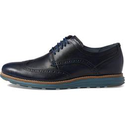 Cole Haan Original Grand Wing Tip Oxford Ensign Blue/Stormy Weather