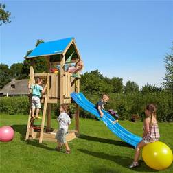 Jungle Gym Play Tower Complete Castle Incl Roller Coaster