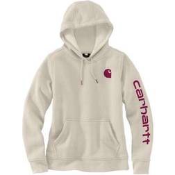 Carhartt Women's Clarksburg Graphic Sleeve Pullover Sweatshirt - Malt