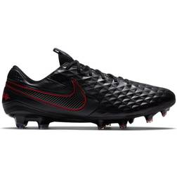 Nike Tiempo Legend 8 Elite FG M - Black/Chile Red/Dark Smoke Grey