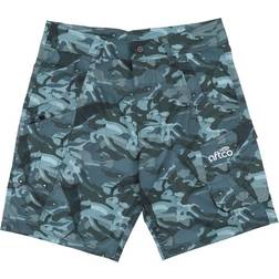 aftco Men's Tactical Fishing Shorts - Blue Camo