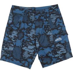 aftco Men's Tactical Fishing Shorts - Navy Digi Camo