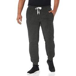 Southpole Men's Basic Active Fleece Joggers - Heather Charcoal