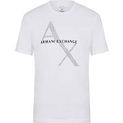 Armani Exchange Classic Cotton Logo T-shirt - White