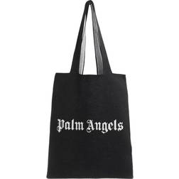 Palm Angels Knitted Shopper Bag Black