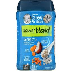 Gerber Power Blend Probiotic Cereal Baby Oatmeal Lentil